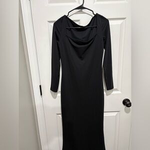 Wild Fable Black Long Sleeve Dress